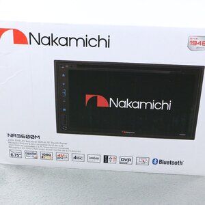 Nakamichi NA3600M 6.75” Double Din Car Stereo Touchscreen Bluetooth USB DVD